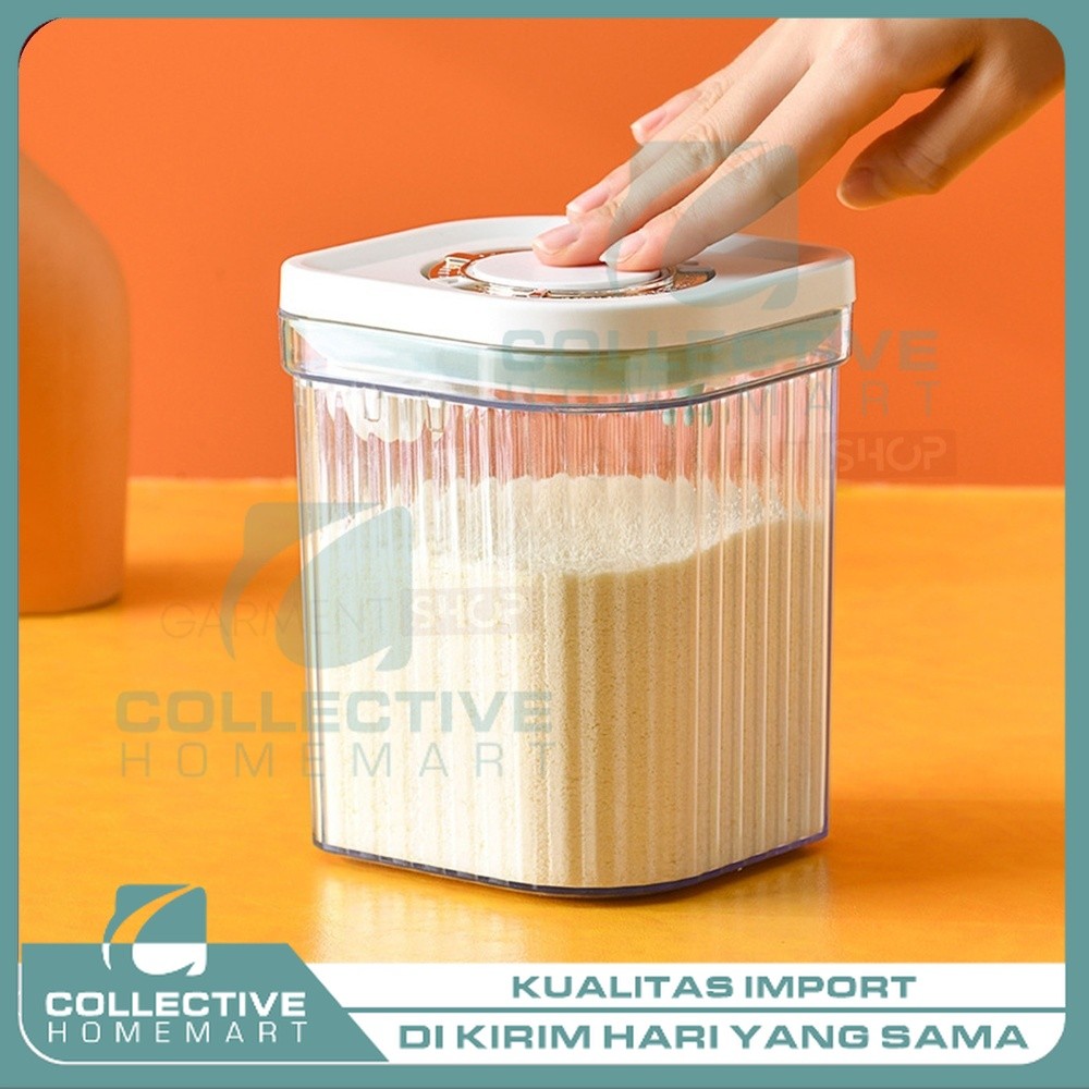 Kotak Susu Bubuk Bayi Container Box Wadah Susu Toples Snack Tutup Tekan Kedap Udara Bagus [ Collecti