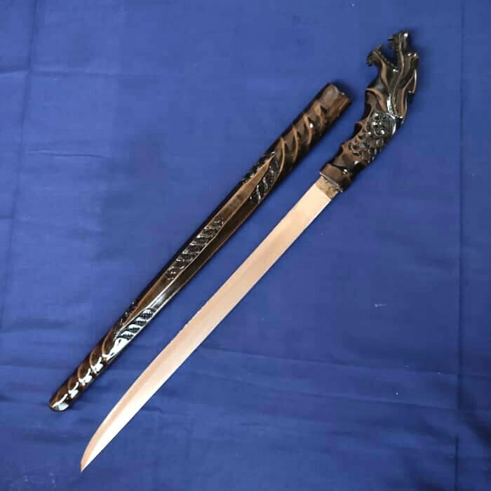 RHVSKA03 katana baja asli super tajam Koleksi Katana Asli Varian Warna Katana Panjang 1 meter (COD) 