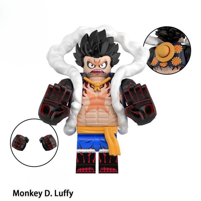 UQ - (1pcs) Mainan Lego Mini Bricks One Piece Anime Balok Susun TOY3053 - LUFFY BOUNCEMAN