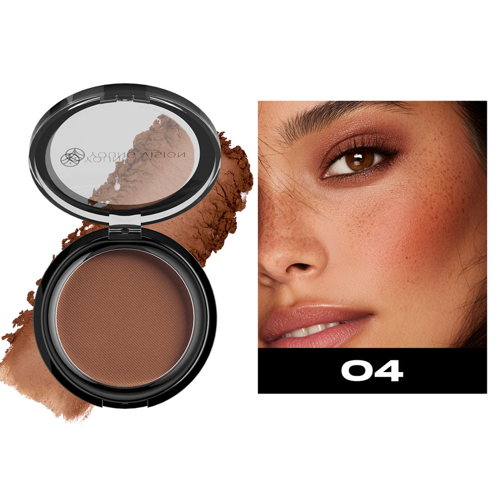 6 Colors Face Shadow Contouring Powder Makeup Monochrome Dark Wheat Skin Tone Bronzers Matte Shading
