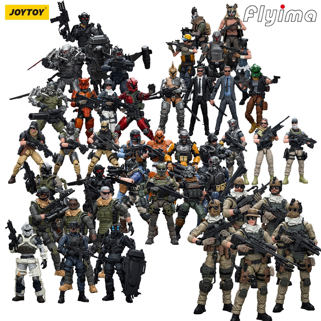 []JOYTOY Hardcore Coldpl 1/18 Action Figure Army Builder Promotion Pack Figure 08-36 NPCS Model