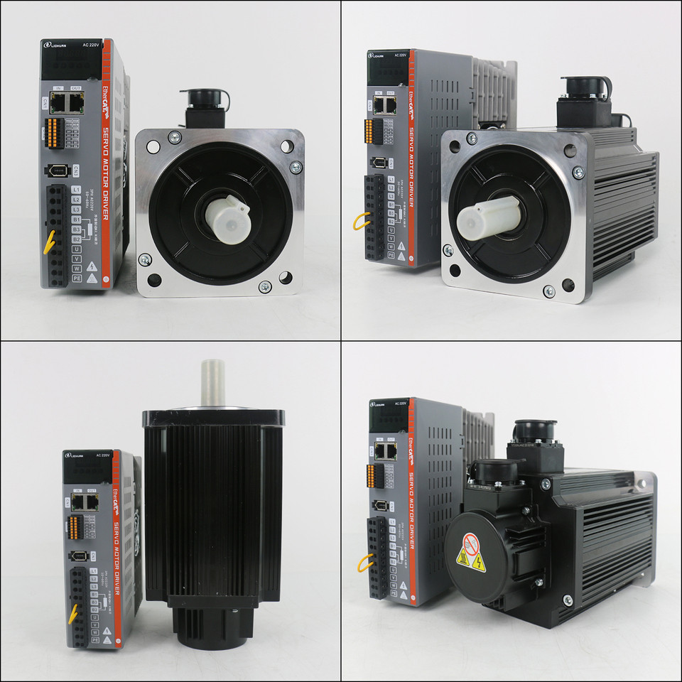 Lichuan 15002500RPM 4~135A 220V 113152232638KW Servo Motor Controller 456771015Nm AC Servo Motor Dri