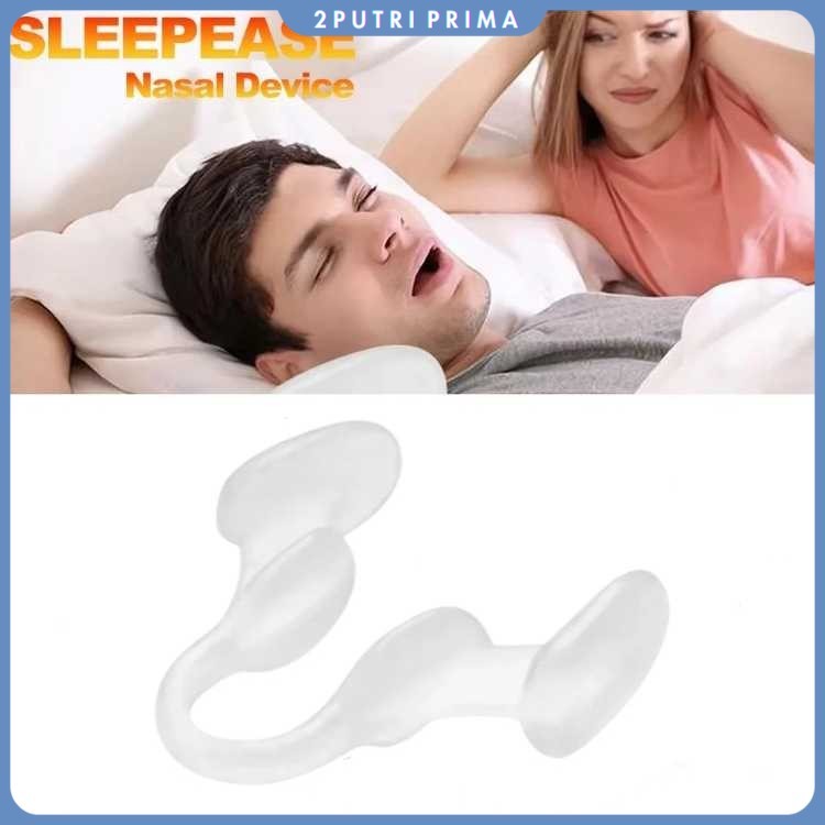 Alat Bantu Penghilang Ngorok / Anti Snoring Arrester Sleep Silicone 1 PCS - Sleepease Nasal Dilator 