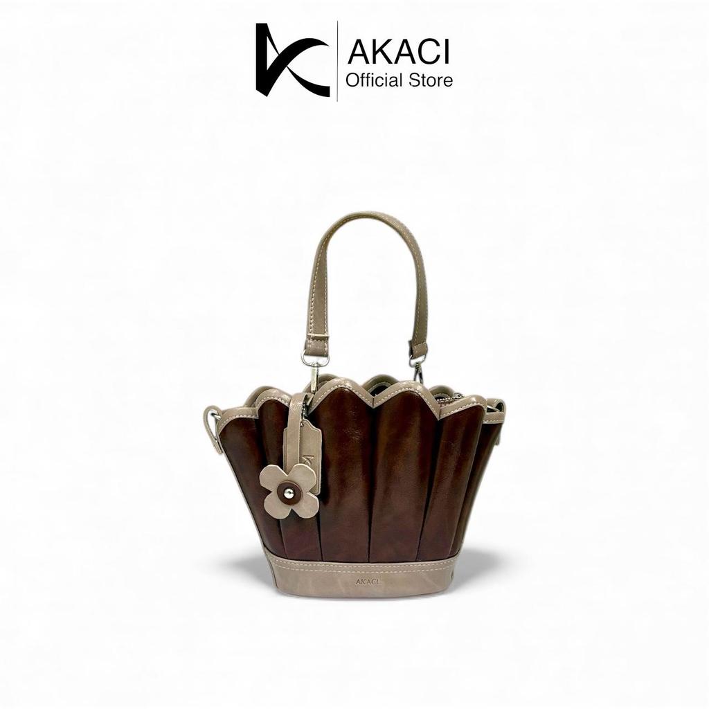 AKACI-Hand Bag selempang CHLOE 22-8619 Bahan pecah seribu 1 ruang tas kerja kantor tas kondangan oot