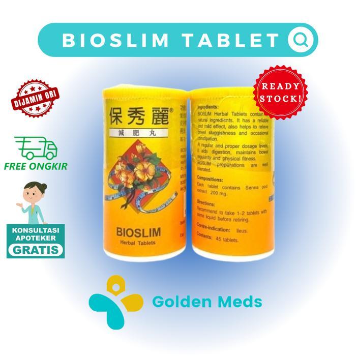 Bioslim Herbal Tablet | Obat Pelangsing | Menurunkan Berat Badan