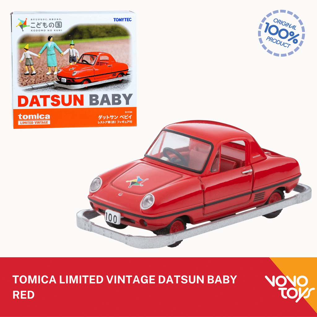 Tomica Limited Vintage Datsun Baby Red