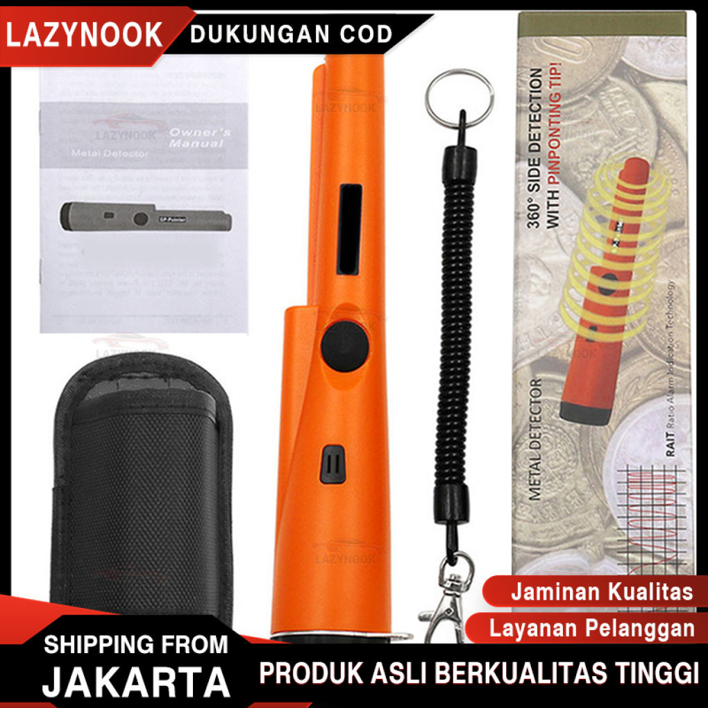 Metal Detector Alat Pendeteksi Logam Emas / Gold Detector / Alat Pendeteksi Emas / Detektor Logam Em