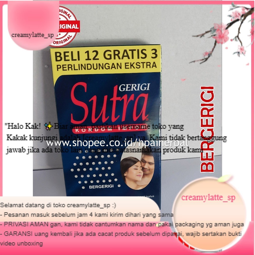 Promo Terlaris kualitas terbaik&produk original~Ap Sutra Gerigi isi 12 / Sutra Gerigi 12 / Gerigi is