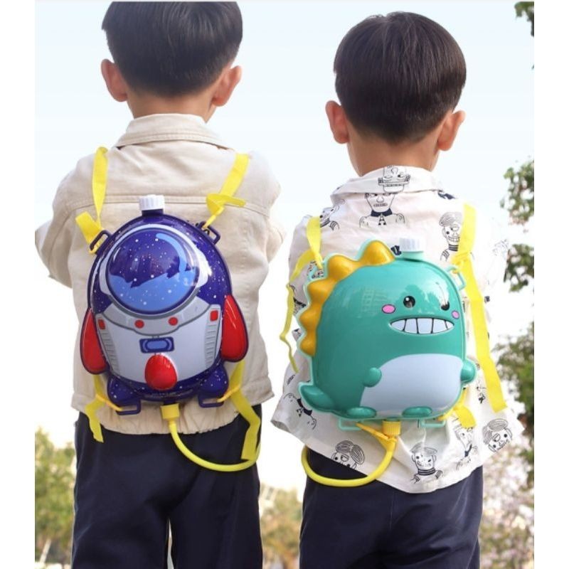 BLASFAS Mainan Anak Anak Pistol Air Ransel Backpack Water Gun Toys 1200ml /Water Gun Backpack 1200ml