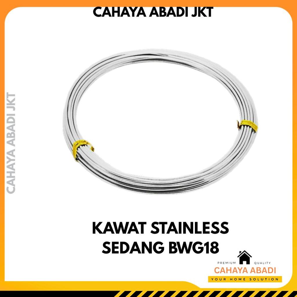 KAWAT STAINLESS SEDANG BWG18