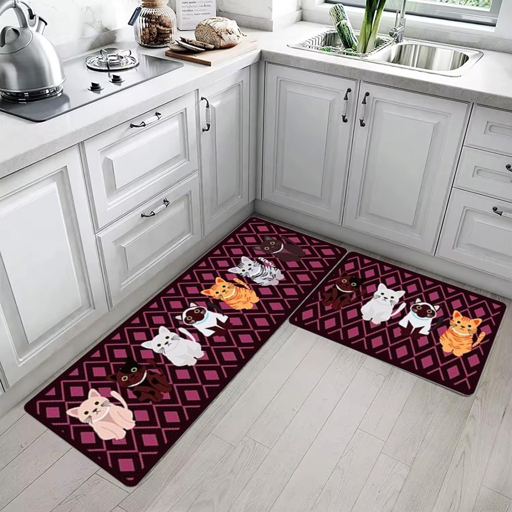 MR MAT Keset Dapur Diatomite Original 2in1 Anti Slip Kitchen Floor Mat Set 40x60cm & 40x120cm