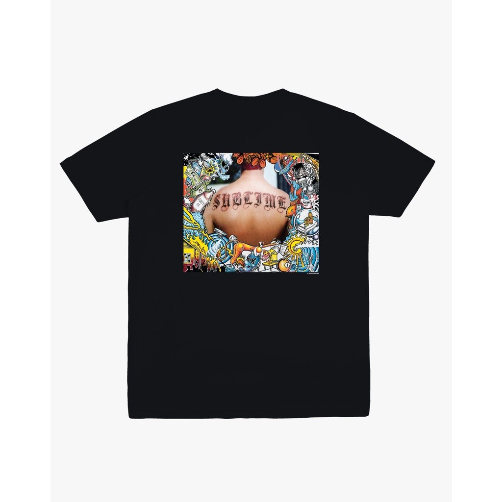 PMP X SUBLIME SELF TITLED TEE BLACK