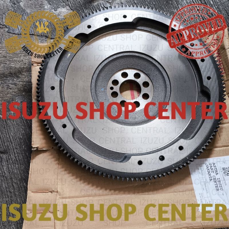 FLYWHEEL RODA GILA GIGI GENDENG ISUZU NKR71 NMR71 NQR71 NKR NMR NQR 71 ORIGINAL