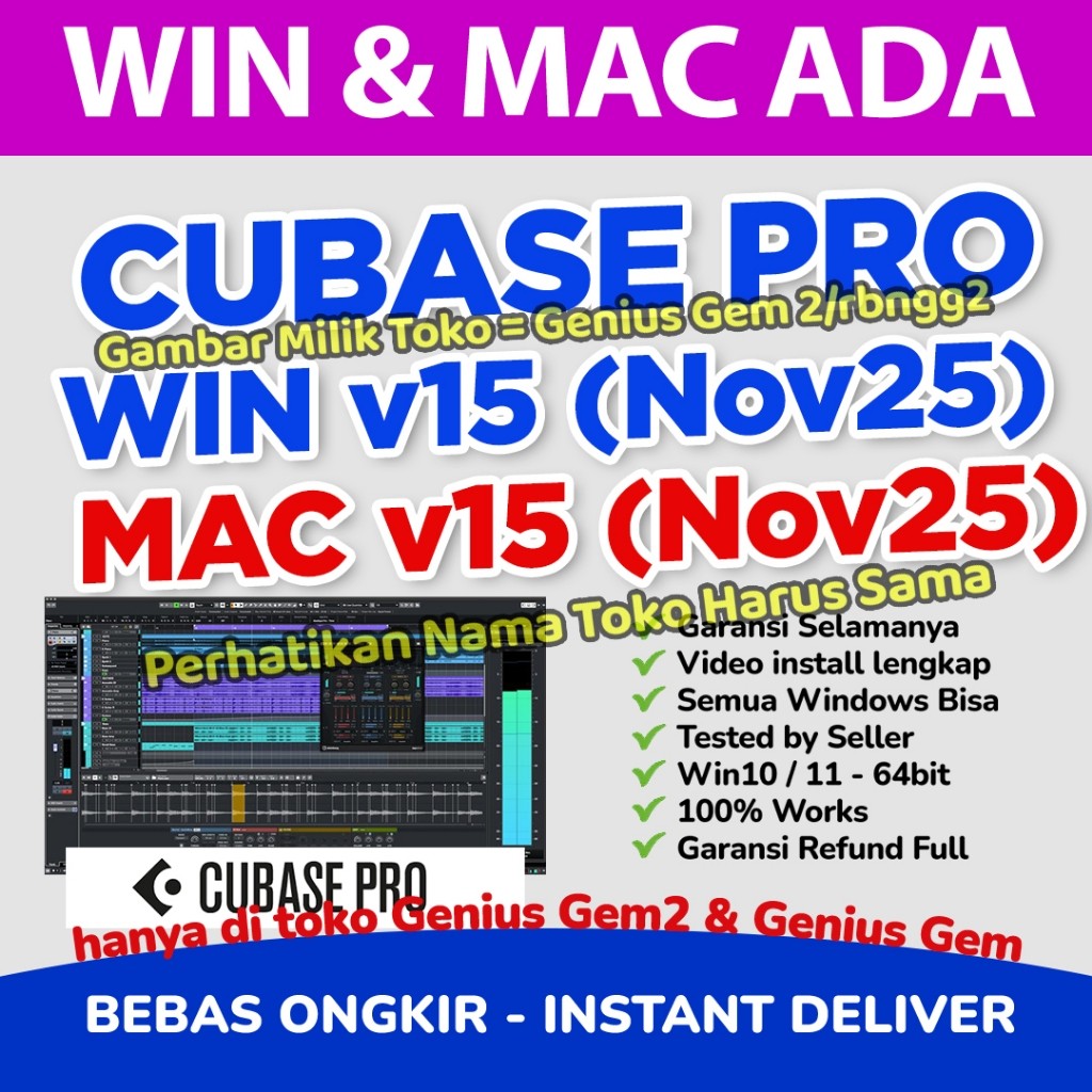 Cubase Pro 15 14 WIN MAC