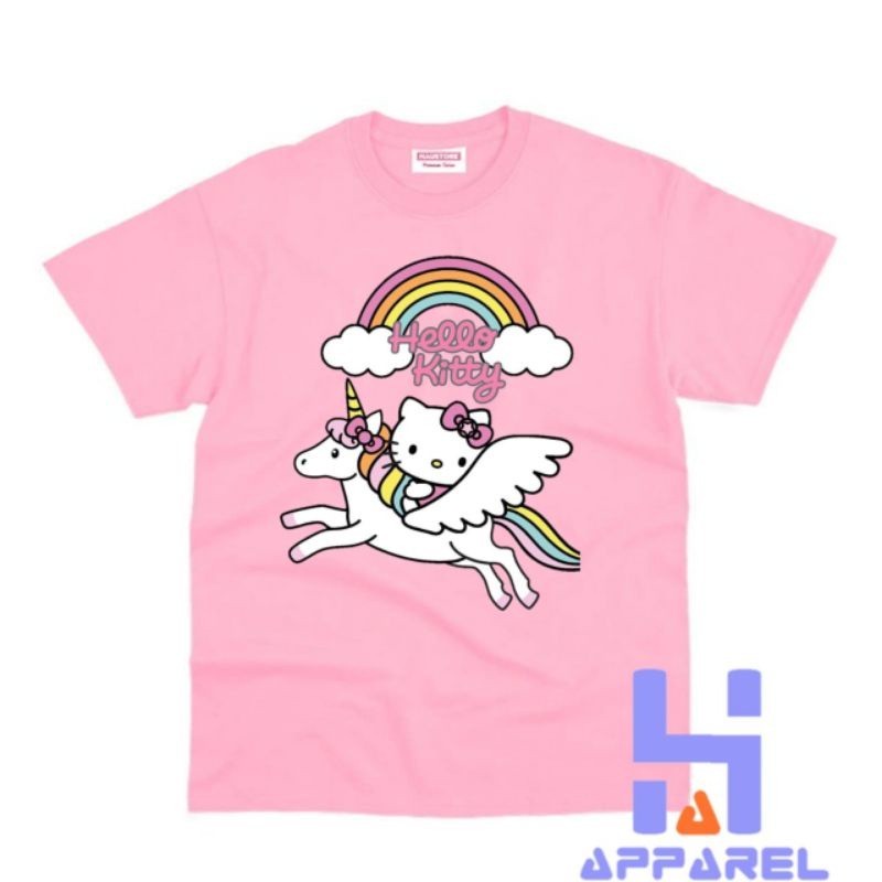 BAJU ANAK KAOS ANAK HELLO KITTY MODERN PROJECT ID