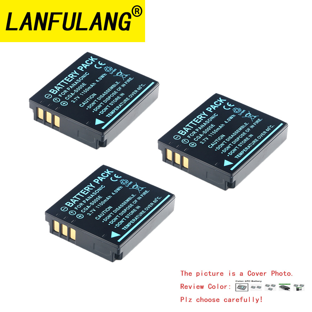 For Leica gital Cameras 3.7V 1150mAh Battery Compatible with BP-DC4 BP-DC4-E BP-DC4-U BP-DC4-J C-LUX