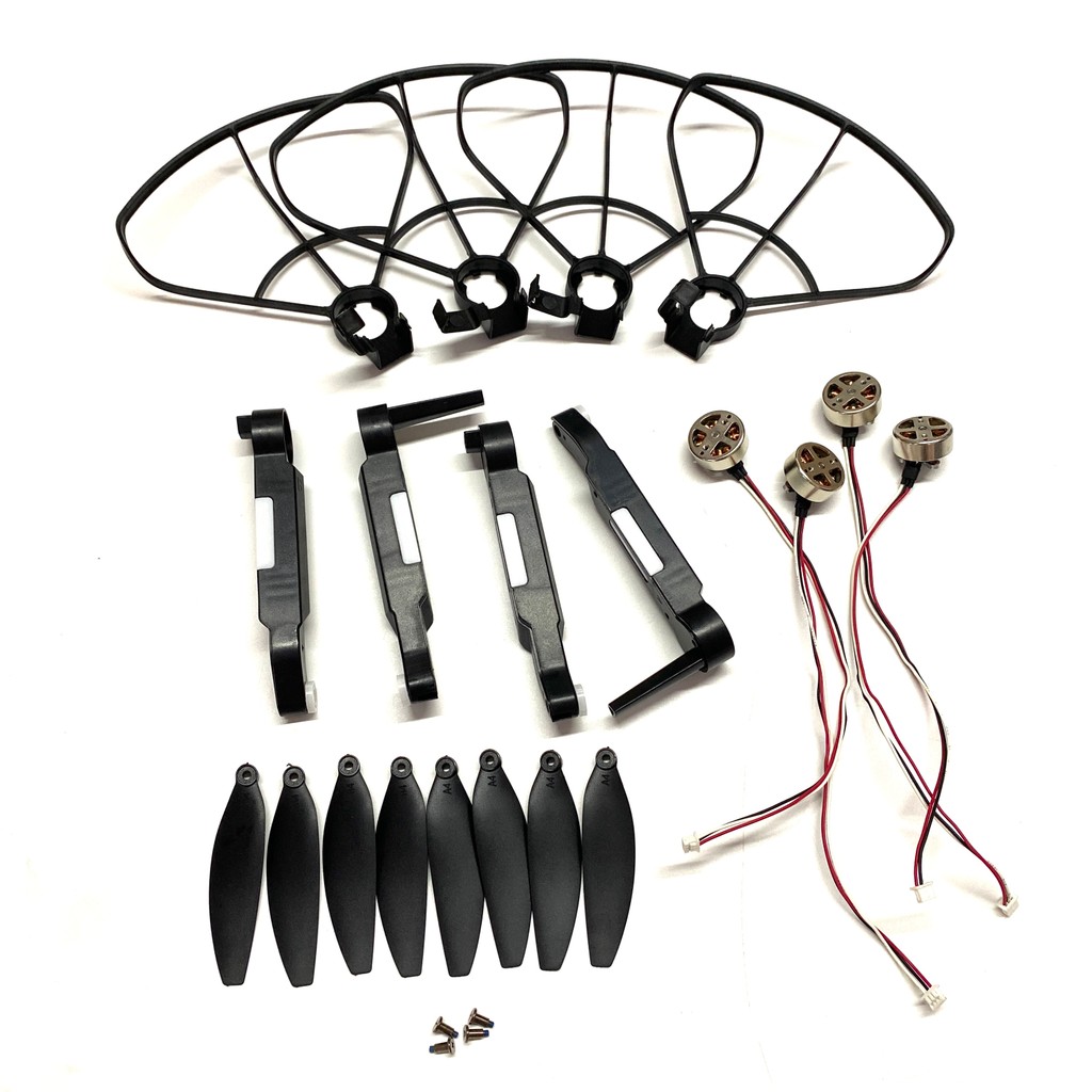 E88MAX Brushless Rc Drone Parts Brushless Motor Arm E88 MAX RC Quadcopter Blade Guard Propeller Acce