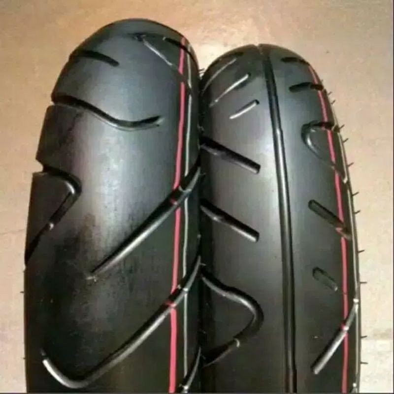 Sepasang ban Scoopy donat new depan belakang ready