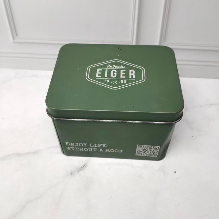 Box Kotak Jam Eiger Original Second