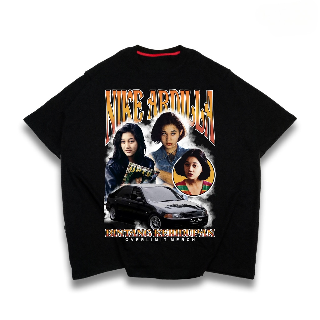 OVERLIMIT TSHIRT KAOS NIKE ARDILLA | KAOS OVERSIZE | STREETWEAR | HITAM | KAOS NIKE | KAOS NIKE ARDI