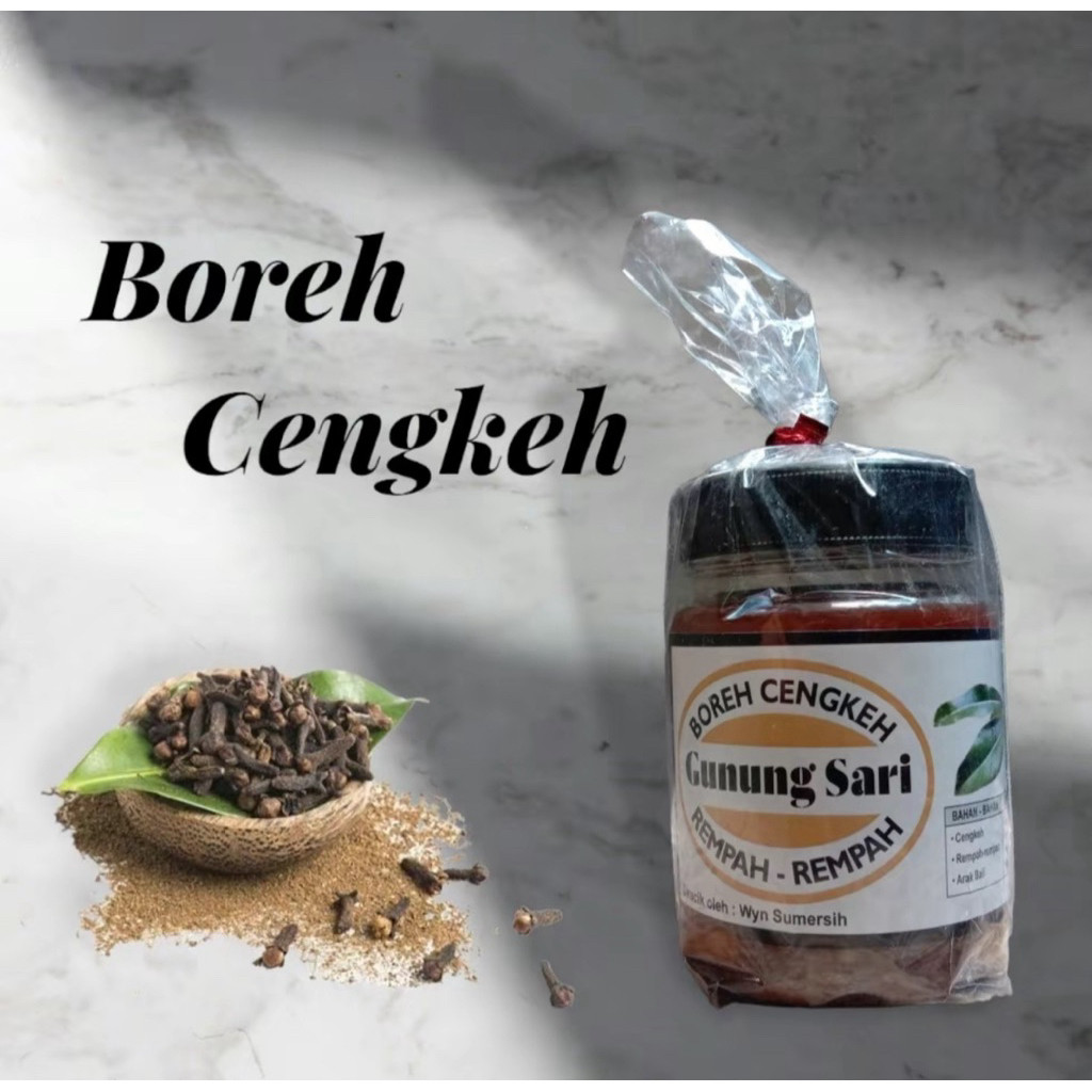 (BISA COD) BOREH CENGKEH REMPAH REMPAH GUNUNG SARI