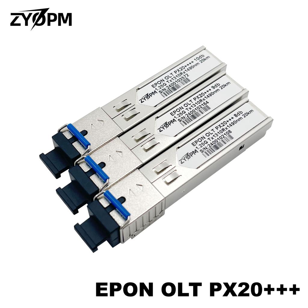 EPON OLT PX20+++,High Power 8/9/10dbm,SC Port,1.25G 1490TX/1310RX,PON Module,DDM,for ZTE FIBERHOME B