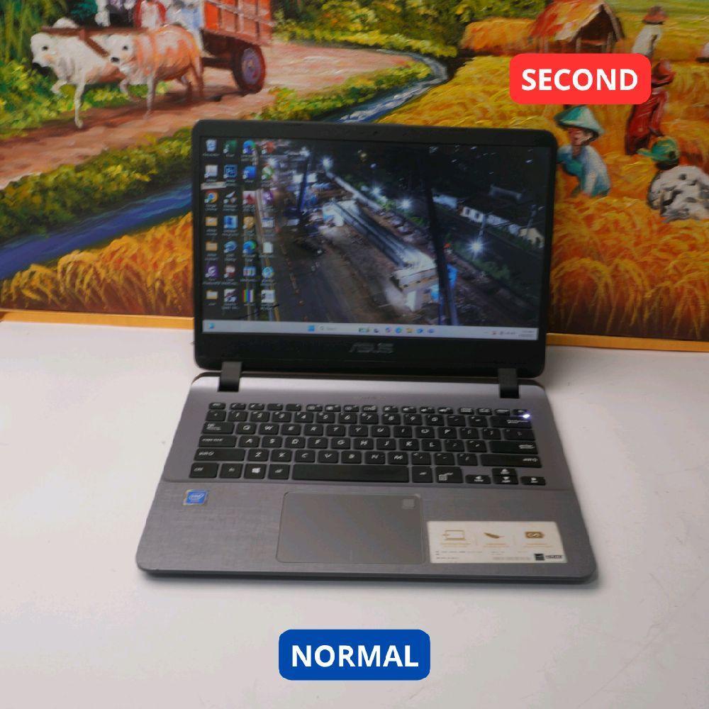 Asus VivoBook 14_ASUS Laptop X407MA_X407MA Celeron N4000 8 GB (14") LAPTOP SECOND ORIGINAL SINAR MUT