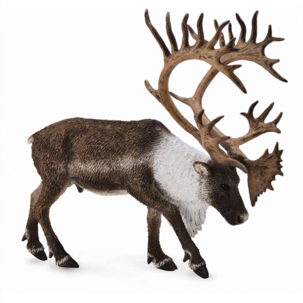 Woodland Caribou 88709 Rusa Kutub Mainan Animal Figure Binatang Miniature Edukasi Anak Hewan Figurin