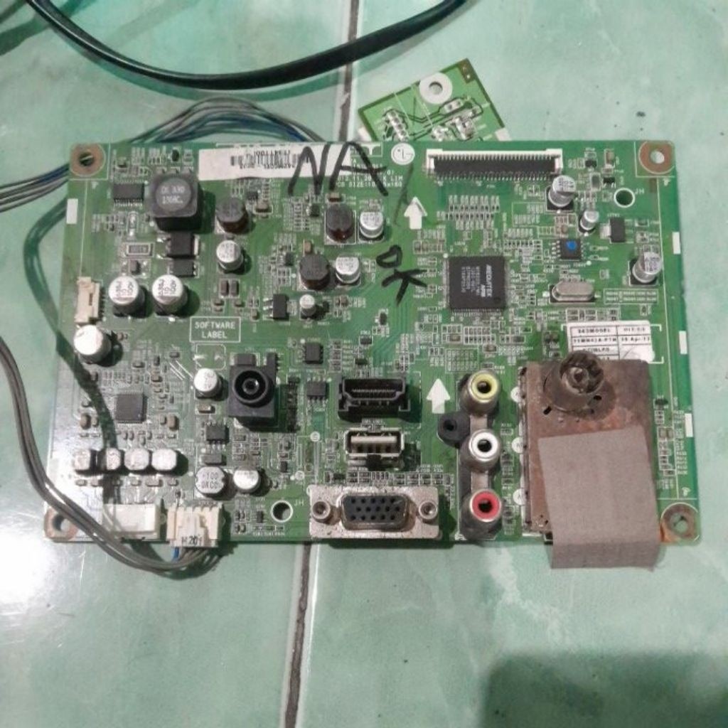mb mainboard tv led lg 22mn42a