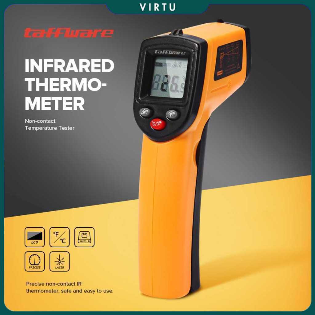 Taffware Thermogun Thermometer Industrial Laser Infrared NonContact - GM320 (CX6000 Series)