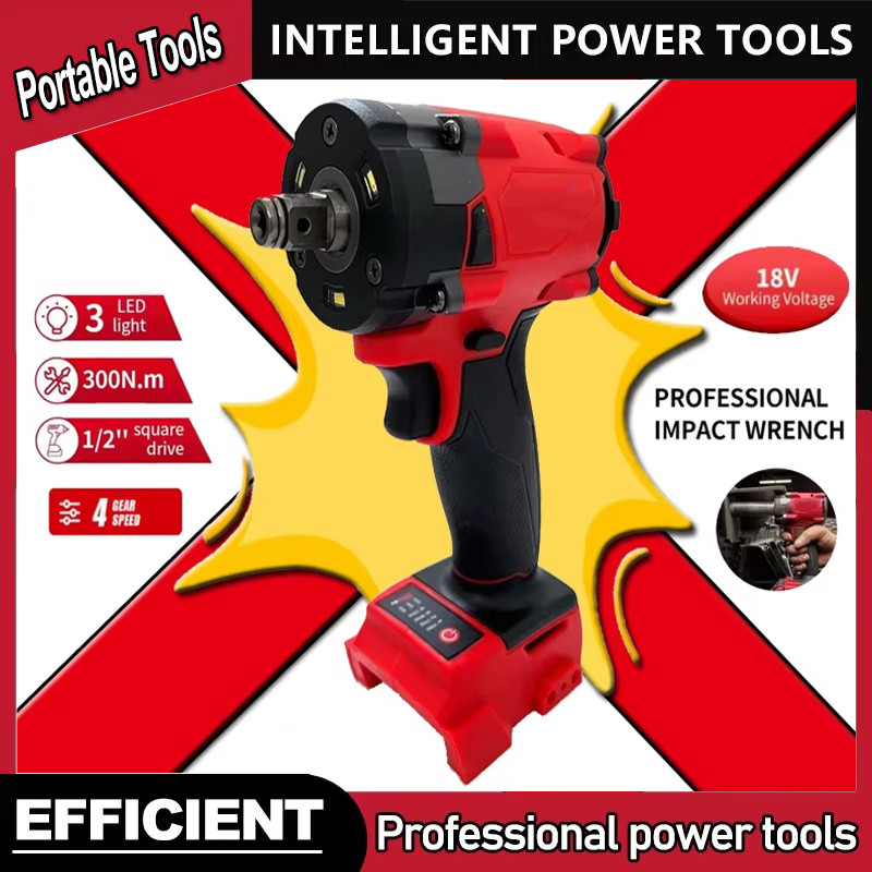 Fit Milwaukee Impact Driver Compact Electric Driver 18V Battery Brushless Battery Screwdrivers Impac