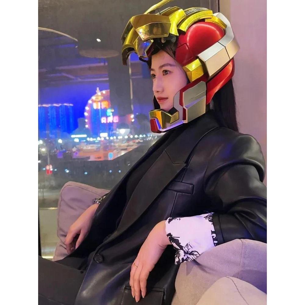 Iron Man Mk50 Mk5 mk17 Helmet 1:1 Avengers War Machine Role-Playing Electric Opening And Closing Eng