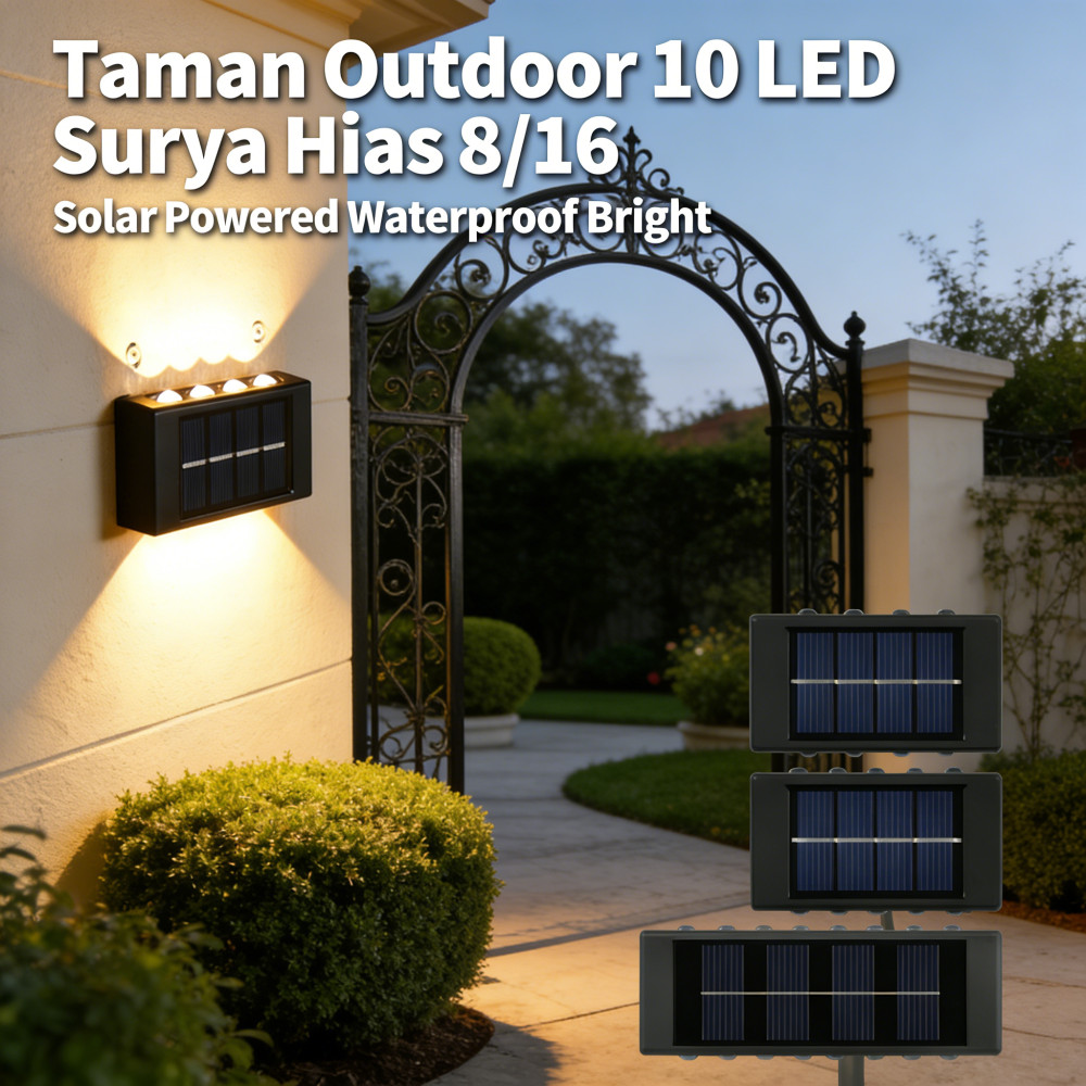 Hias Outdoor LED Surya 16 Taman