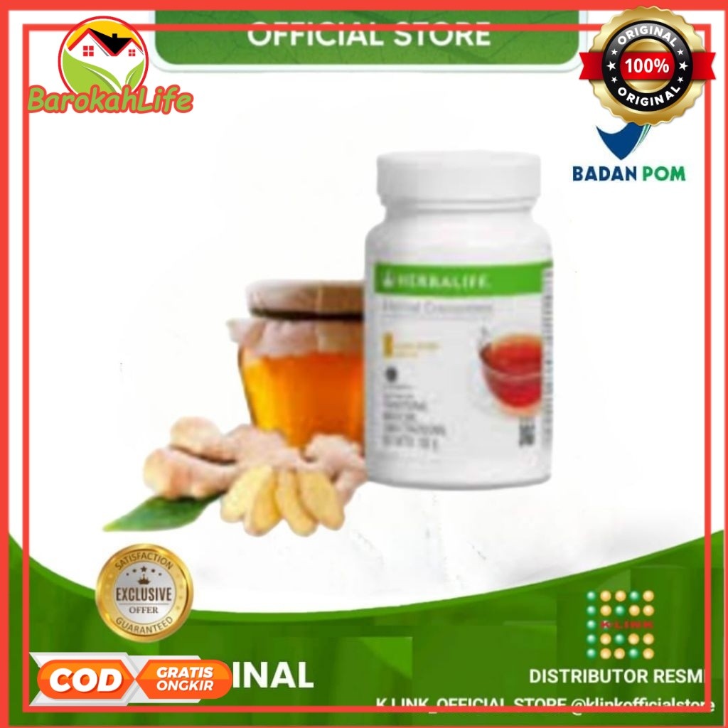 Teh Penurun Berat Badan Teh Herbalife Thermojentik Concentrate Teh Instan TEH THERMO HELBAL HONEY GI