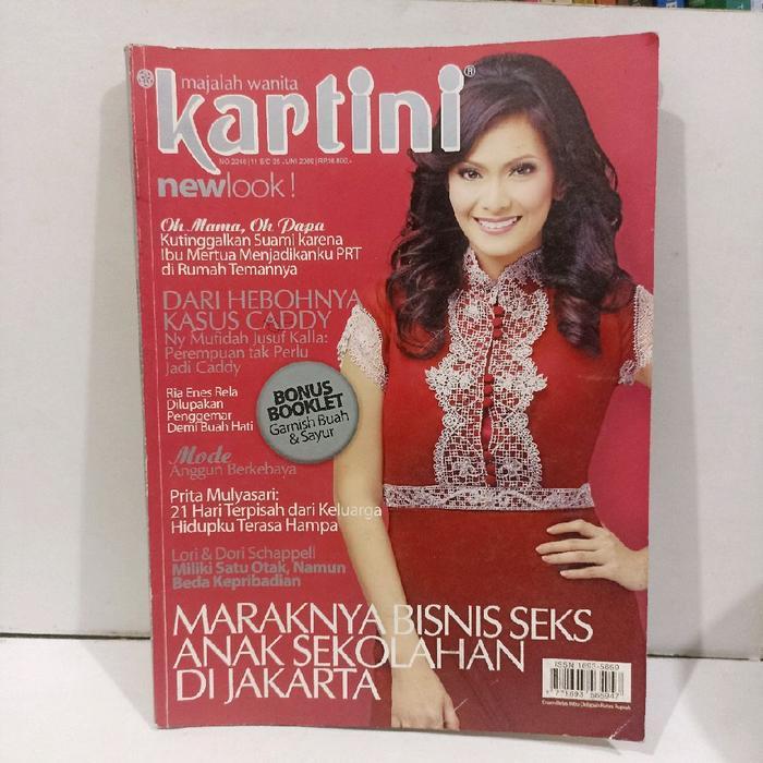 Majalah wanita Kartini : Edisi No. 2246  Juni 2009 - Maraknya bisnis s*ks anak sekolahan di jakarta