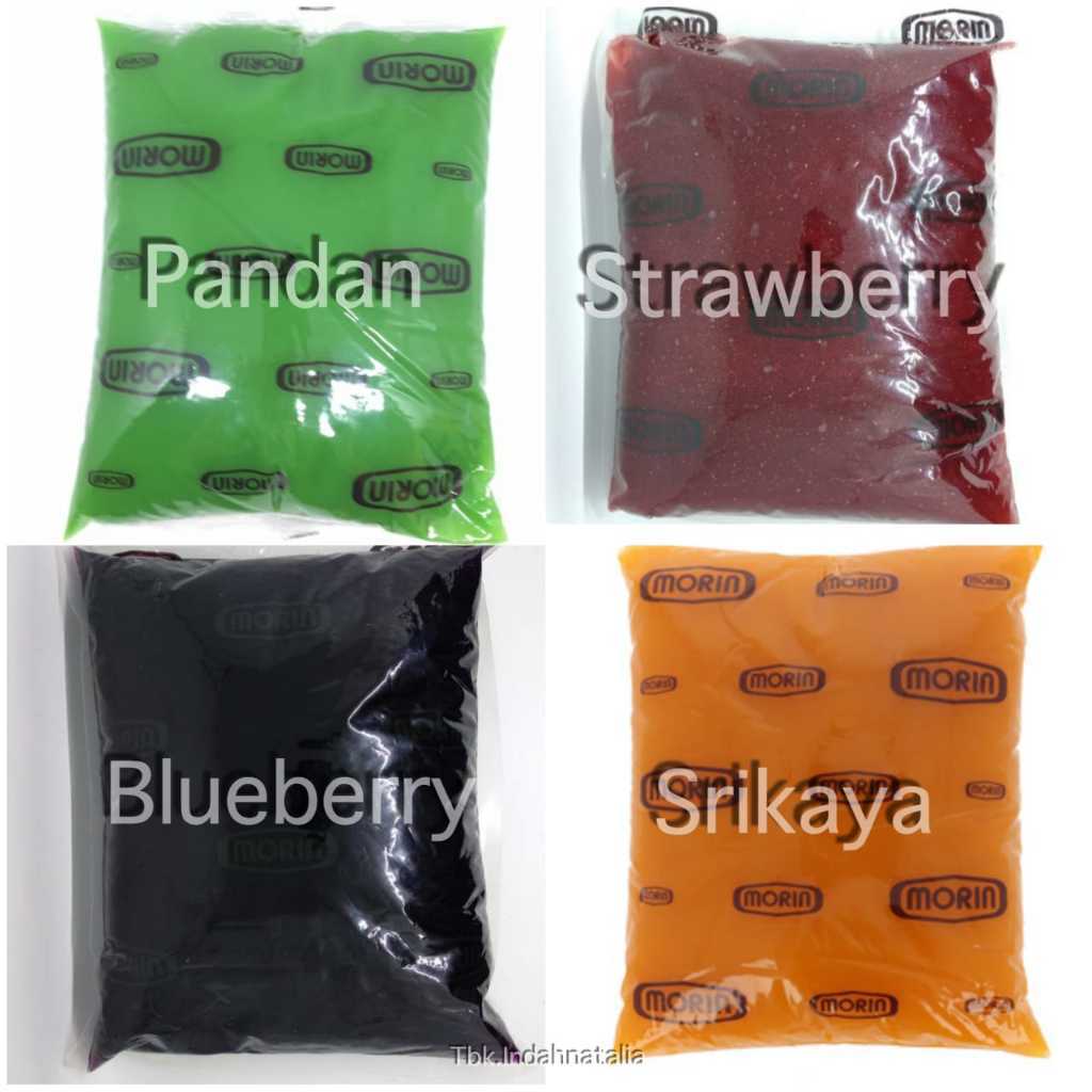 Rtl _ Selai Morin Srikaya, Pandan, Strawberry, Blueberry Repack 250gr _ DP