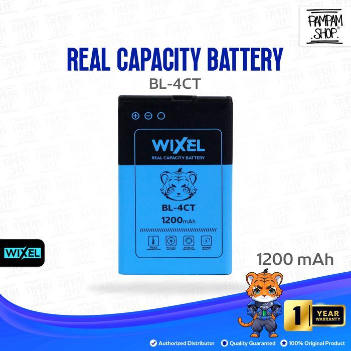 WIXEL Baterai BL-4CT Compatible for Nok 5310 XpressMusic 5630 2720 Fold 6600 Fold 6700 Slide 7210 73