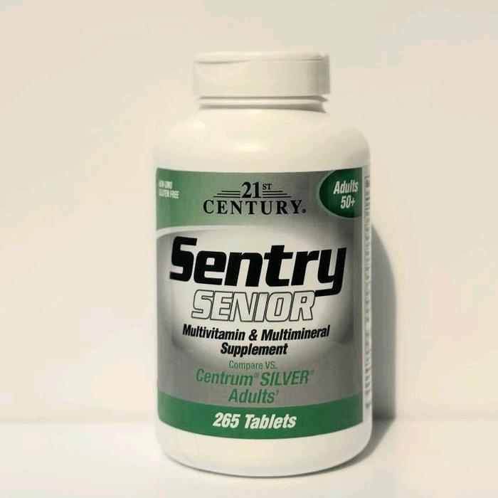 21st Century Sentry Senior Multivitamin 265 Tablets USA