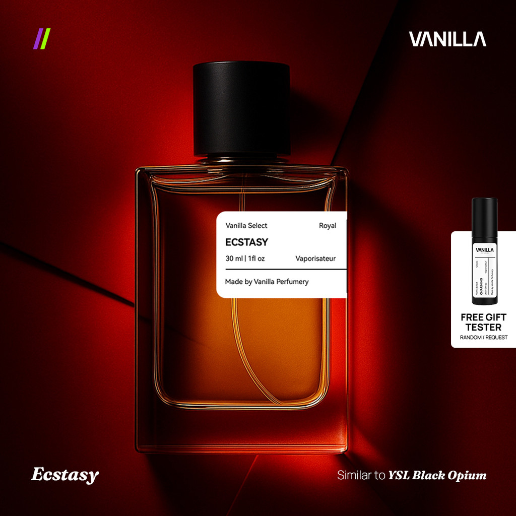 Ecstasy - Vanilla Select | Parfum Wanita Vanilla Coffee Warm Spicy
