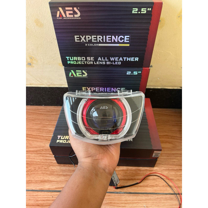 LAMPU BILED FIZ R /BILED AES TURBO RGB BLUETOOTH SET RELAY PNP FIZ R DAN VEGA LAMA