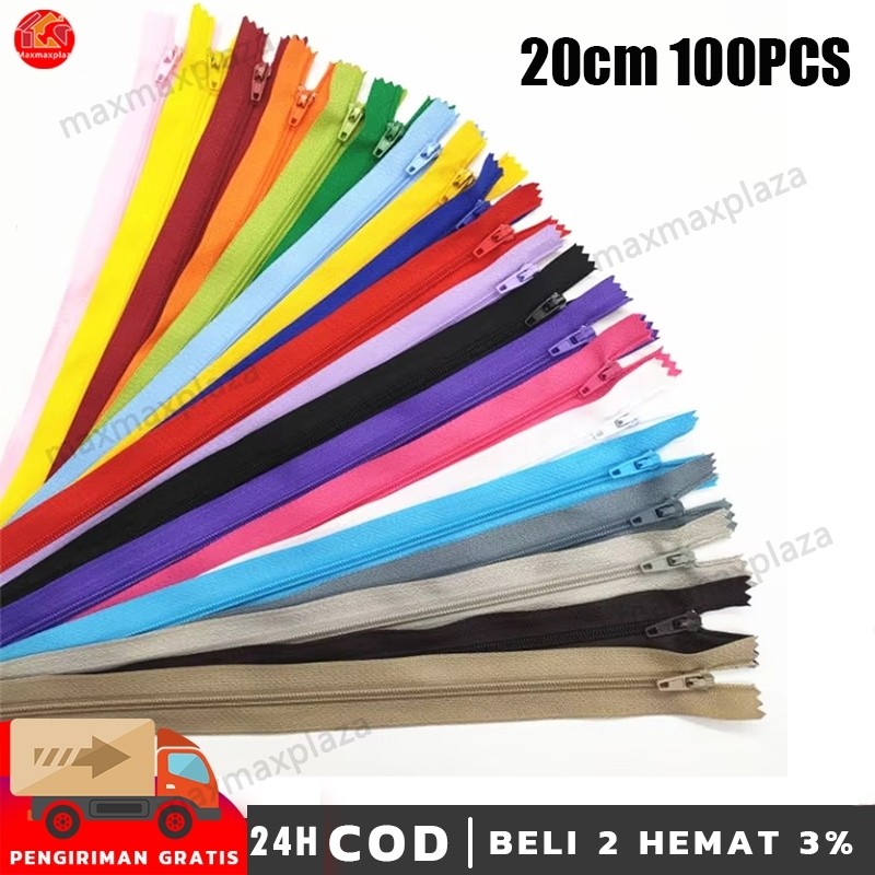 8”/20cm Resleting Jaket Coil (100pcs)