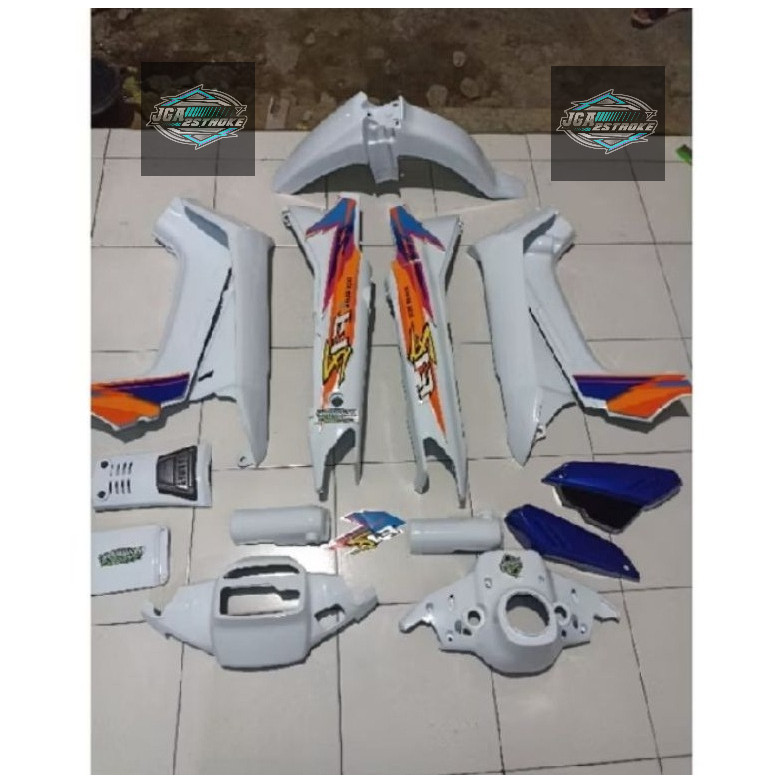 COVER BODY HALUS YAMAHA FORCE ONE F1Z FORCE 1 POSWAN FULLSET BODI SET FOSWAN F1Z FORCE ONE F1 FORCE 