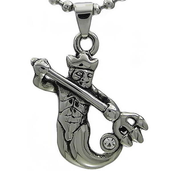 Kalung Aquarius Sea zodiac fashion import steel titanium