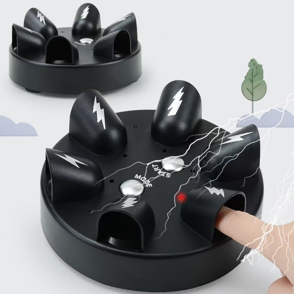 Shocking Roulette Lie Detector Electric Polygraph Test Finger Toy Party Game for Kids Adults Lie Det