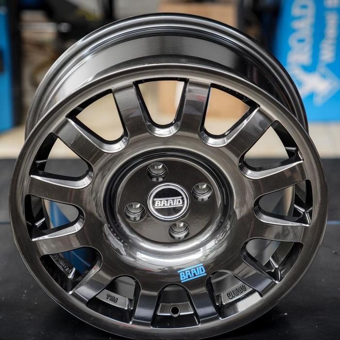 velg racing mobil r16 PCD 4X114,3 BRAID FULLRACE khusus mobil avanza xenia livina kijang lgx velg ra