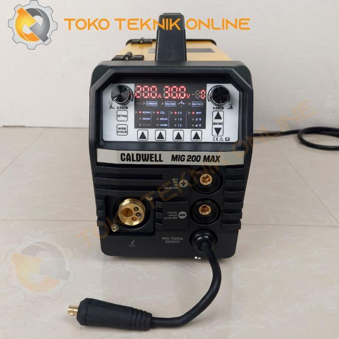 Mesin Las Digital MIG 200MAX CALDWELL - MIG200MAX