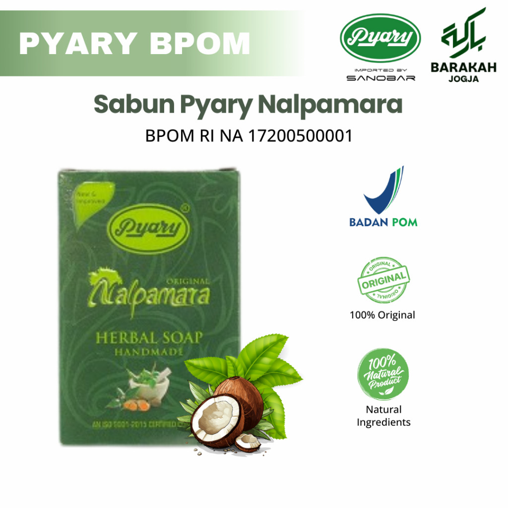 Sabun Pyary Nalpamara Original BPOM | Sabun Arab Pyary | SABUN PYARY 100% Original