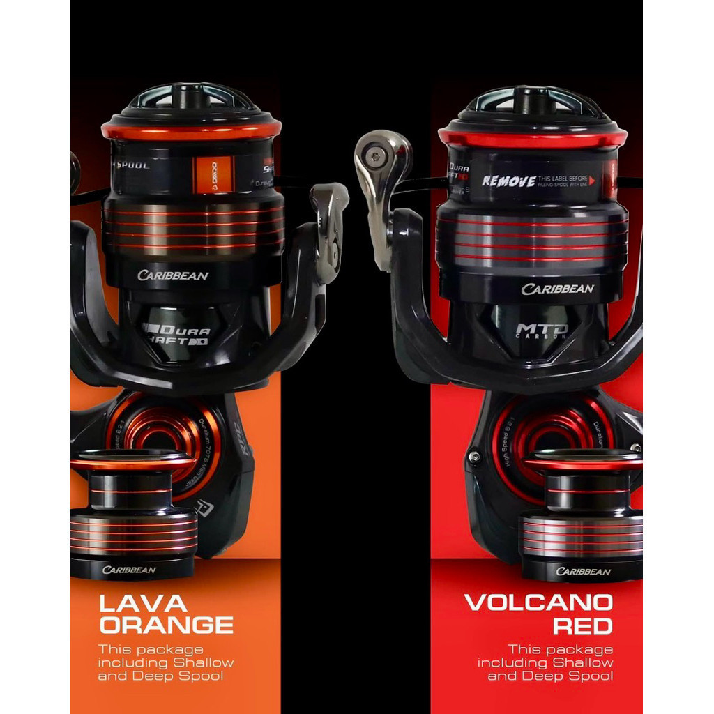 Reel Daido CARIBBEAN Pro HS SW Power Handle