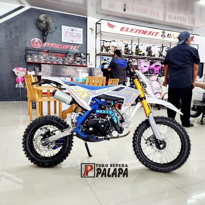 Sepeda Motor Bensin Mini Medium Trail Matic LENKA MXGP 74 L 110cc Electric Start