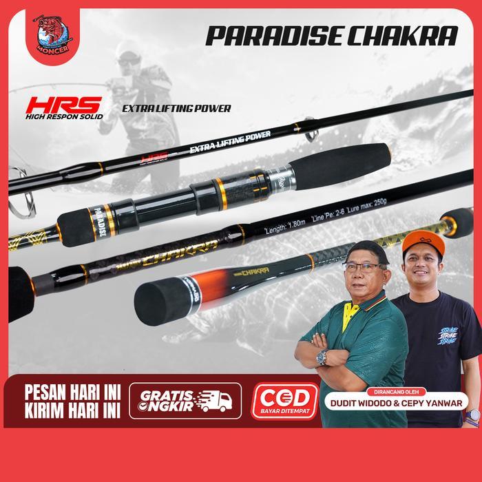 JORAN SPECIALIST JIGGING PARADISE CHAKRA | CARBON SOLID [HIGH RESPOND SOLID] | DASARAN LAUT | Handle